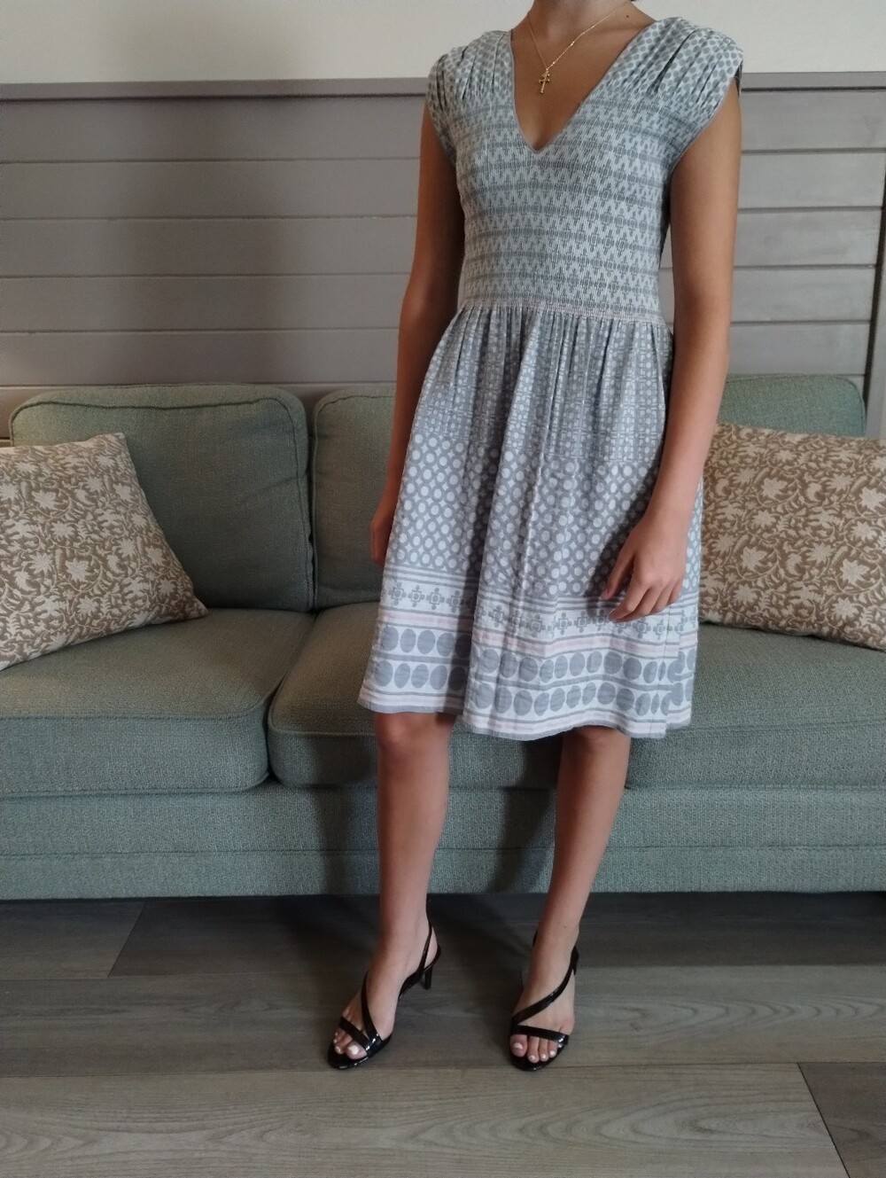 Max Edition smocked dress